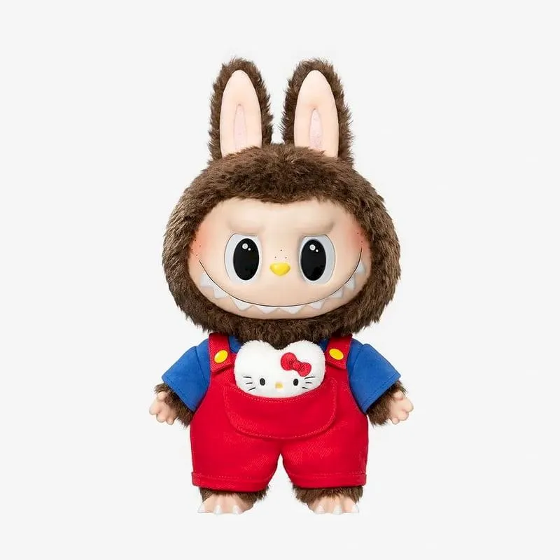POP MART 泡泡瑪特 LABUBU THE MONSTERS HELLO KITTY - 搪膠毛絨 公仔 大娃 三麗鷗 正版公仔玩具